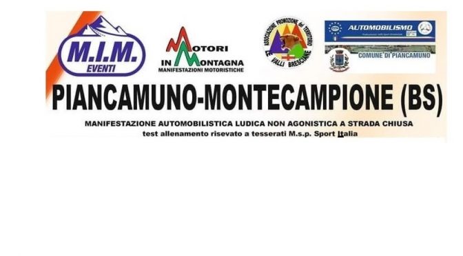 Piancamuno – Montecampione, 27 giugno 2021