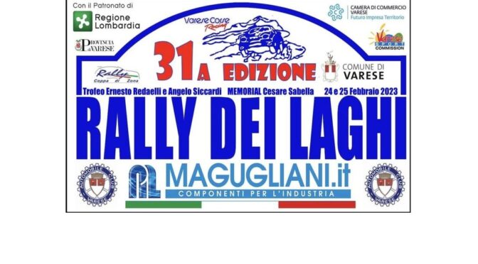 31° Rally dei Laghi (VA), 25 febbraio 2023