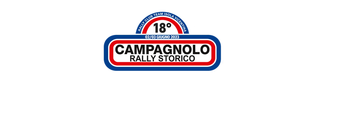 18° Rally Storico Campagnolo, 3 giugno 2023